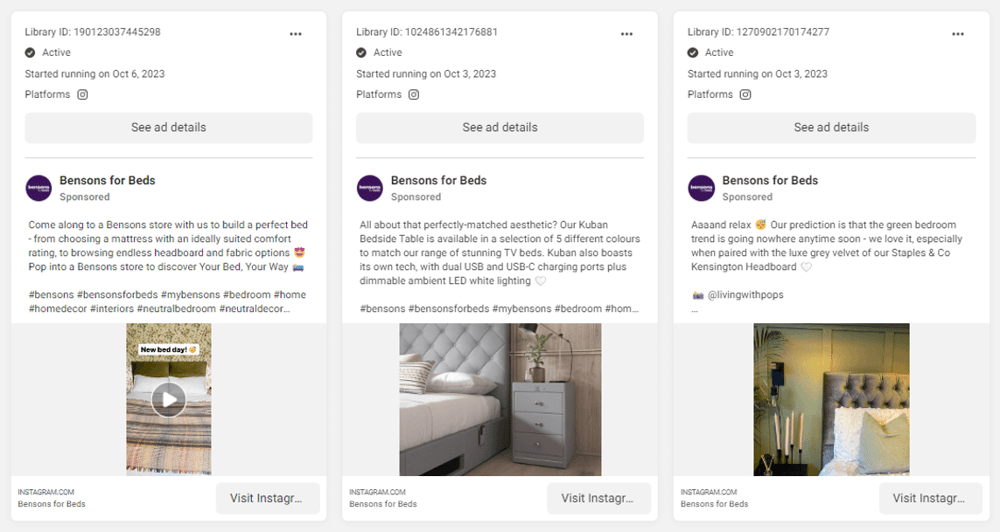UK Sleep Retailers Digital Marketing Benchmark Report, Q4 2023